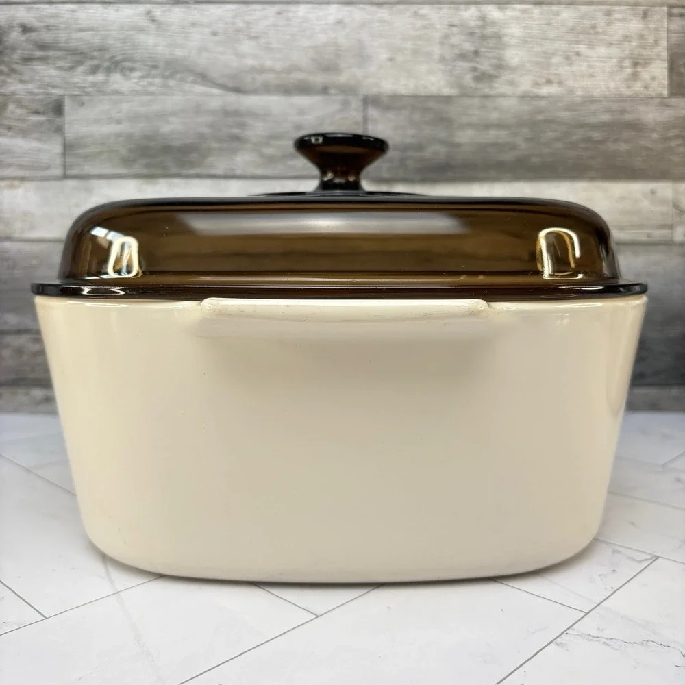 Corning Ware Casserole - Forever Yours  A-5-B w/ Lid - 5 Liter with Lid